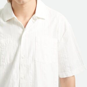 Tasso Elba White Casual Button Down Shirt